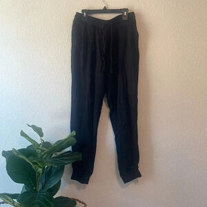 Splendid black size small jogger style pants